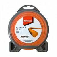 Makita Round Trim Plus Orange Nylon Line Strimmer Refill 2.4mm Diameter 87 Metre