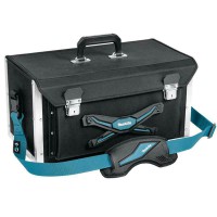 Makita E-05424 Lockable Tool Case Tool Bag Blue Riveted Toolbag Strap System