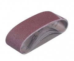 Einhell 49912575 5pc sanding belt set corundum 75 x 533mm