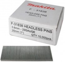 MAKITA HEADLESS PIN NAILS 23G/0.6 P18