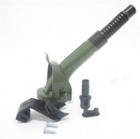 ALM Green metal fuel can spout