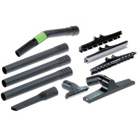 [NO LONGER AVAILABLE] Festool 203428 10-Piece Standard Cleaning Set for Dust Extractors (27/36mm Suction Hose)