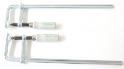Festool 489571 300mm Steel Fastening Clamp Pair for FS/2, MFT