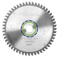 Festool 496306 160mm x 20mm 52T Special Aluminium / Plastics Cutting Circular Saw Blade HW