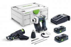 Festool Ex Display 576499 Cordless construction screwdriver DURADRIVE DWC 18-2500 HPC 4,0 I-Plus