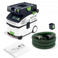 Festool 578039 CLEANTEC CTL MIDI I Electric L-Class Mobile Dust Extractor & CT-FI With Bluetooth Remote Control 240V - F