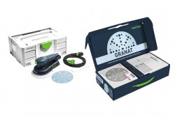 Festool 578187 Eccentric Sander ETSEC150/3 GB 240V With Granat Abrasives Starter Set - FES578187