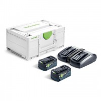 Festool 578680 Energy Set SYS 18V 2x HP5,0Ah TCL6DUO GB
