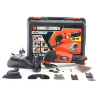 Black & Decker Reconditioned HPL108MTKA 10.8 Volt Li-Ion Cordless Oscillating Multi Tools 1 x 1.3Ah Battery