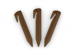 Stihl iMOW BIO fixing pins - pack of 100 -  3.4 mm