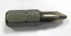 Irwin PH1 x 25mm Screwdriver Bit - LOOSE