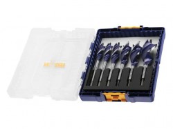 Irwin 6X Blue Groove Wood Drill Bit 6pce Set