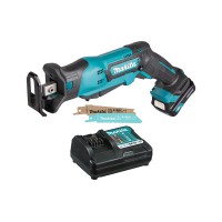 Makita JR105D 12V CXT Reciprocating Saw, 2.0Ah Battery, Charger