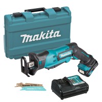 Makita JR105D 12V CXT Reciprocating Saw, 2.0Ah Battery, Charger