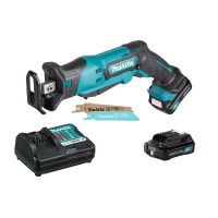 Makita JR105D 12V CXT Reciprocating Saw, 2X 2.0Ah Batteries, Charger