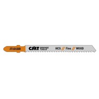 CMT 5 Jig Saw Blades Hcs 100X2.5X10Tpi (Wood/Straight/Fine)