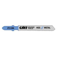 CMT 5 Jig Saw Blades Hss 76mm 21Tpi (Metal/Straight/Fine)