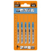 CMT 5 JIG SAW BLADES HSS 76x2x12TPI (METAL/STRAIGHT/FINE)