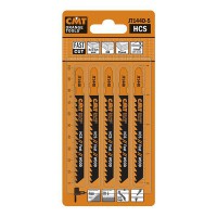 CMT 5 Jig Saw Blades Hcs 100mm 6Tpi (Wood/Straight/Coarse)