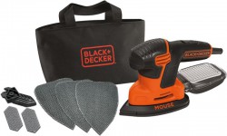 Black & Decker KA2000-GB Orbital Mouse Sander 120W w/ 3 x Mesh Sheets