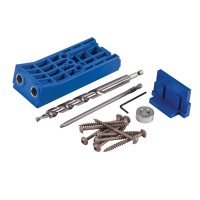 Kreg KJHD HD Pocket-Hole Jig System Wood Joinery Kit w/ Drill Bit & Screws