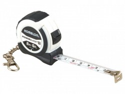 Komelon PowerBlade II Pocket Key Ring Tape 2m/6ft (Width 13mm) - KOM2MKRT