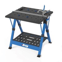 Kreg KWS1000 Mobile Project Centre Workstation Saw Horse Clamping Table Bench