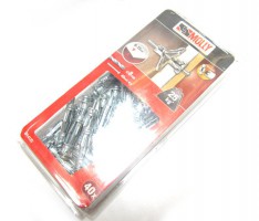 [NO LONGER AVAILABLE] Black & Decker Molly Fixings 40xHOLLOW FIXING-METAL 8mm 8x33 M14125