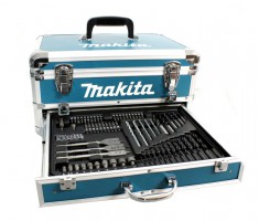 Makita Aluminium Carry Case & 72pce Accessory Kit - MAKACCCASE4