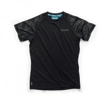 Makita MK102W Womens Black Tech T-Shirt Size 10