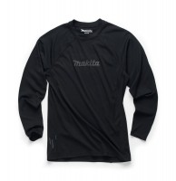 Makita MK501M Mens Black Tech Baselayer Top 2XL