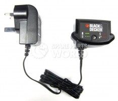 Black & Decker 10.8 - 18 Volt Li-Ion Slide Battery Charger Works With Bl1518 BL2018 BL4018