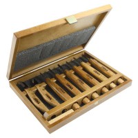 NAREX 8690 10 Professional 8 Piece Detailed Carving Tools Set for Small Curving