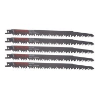 Makita P-05072 300mm Reciprocating Saw Blades 4-5TPI Pack of 5