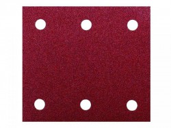 Makita P-33124 Velcro Backed Abrasive Paper 114 x 102mm 120 Grit (Pack of 10)