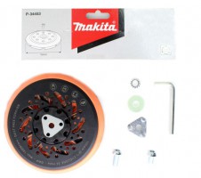 Makita 150mm Velcro Hook & Loop Medium Backing Pad for BO6030 and BO6040 Ordital Sanders - P-34453
