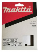 Makita P-35863 Hook & Loop White Sanding Paper 114 x102mm 180G