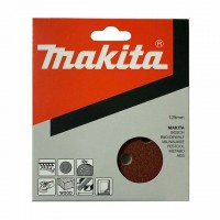Makita P-43561 125mm 5\" Velcro Backed Abrasive Sanding Disc 100 Grit - Pack of 10