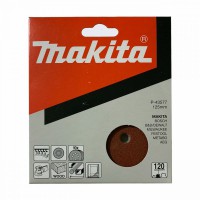 Makita P-43577 125mm 5\" Velcro Backed Abrasive Sanding Disc 120 Grit - Pack of 10