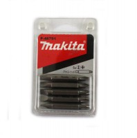 Makita 48mm Double Ended PH1 / Flat Head Slotted Screw Driver Bit Set Pack Of 5