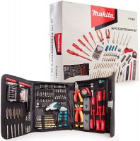 (NO LONGER AVAILBLE) Makita P-51851 96 Piece Electricians Drill Screwdriver Tool Kit Pouch 1000W Rate