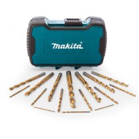 (NO LONGER AVAILABLE) Makita P-51873 HSS Titanium Drillbit Set 16 Piece