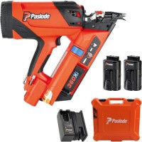 Paslode 360Xi Lithium Gas 90mm 1st Fix Framing Nailer with 2 Batteries