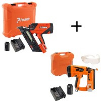 Paslode Combo Kit IM65 F16 Straight Brad Nailer with 360XI 1st Fix Framing Nailer