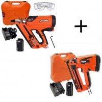 Paslode Combo Kit IM65A F16 Angled Brad Nailer and IM350+ 1st Fix Nail Gun