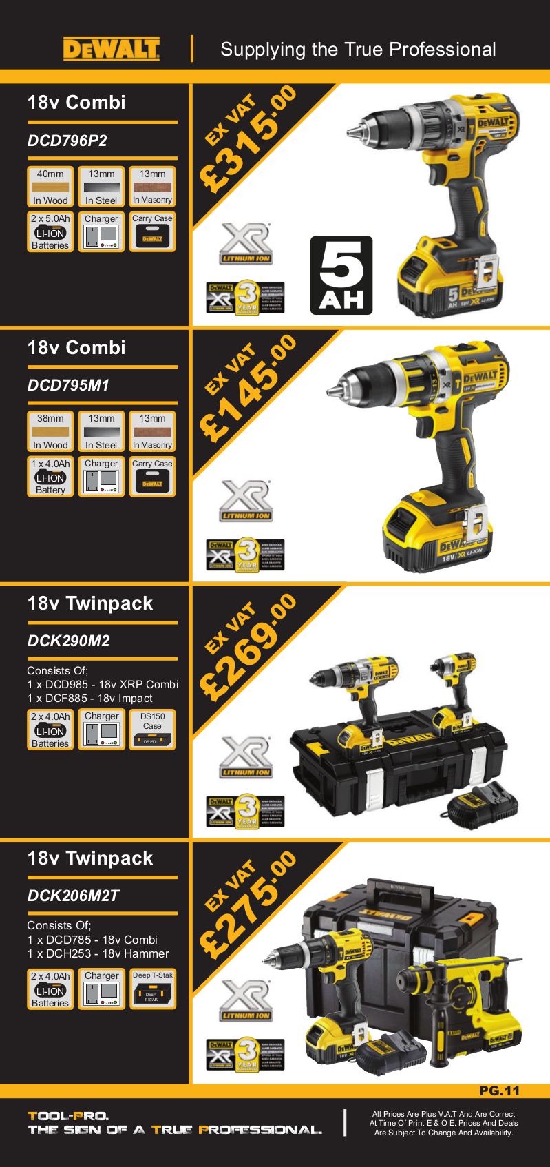 Tool-Pro Catalogue Page 11