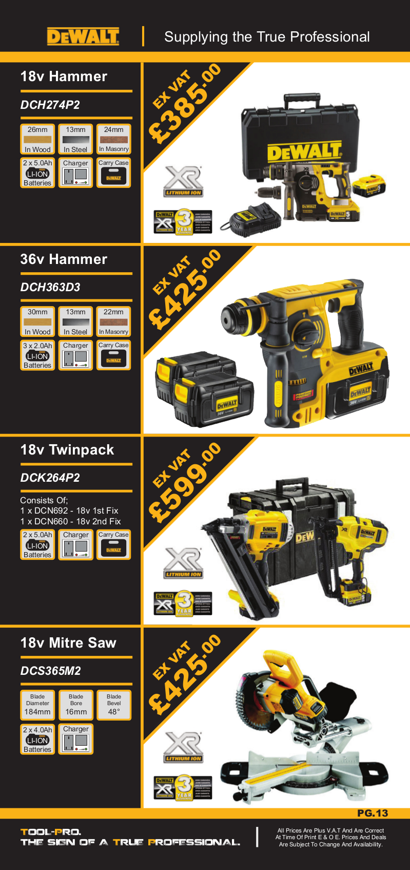 Tool-Pro Catalogue Page 13