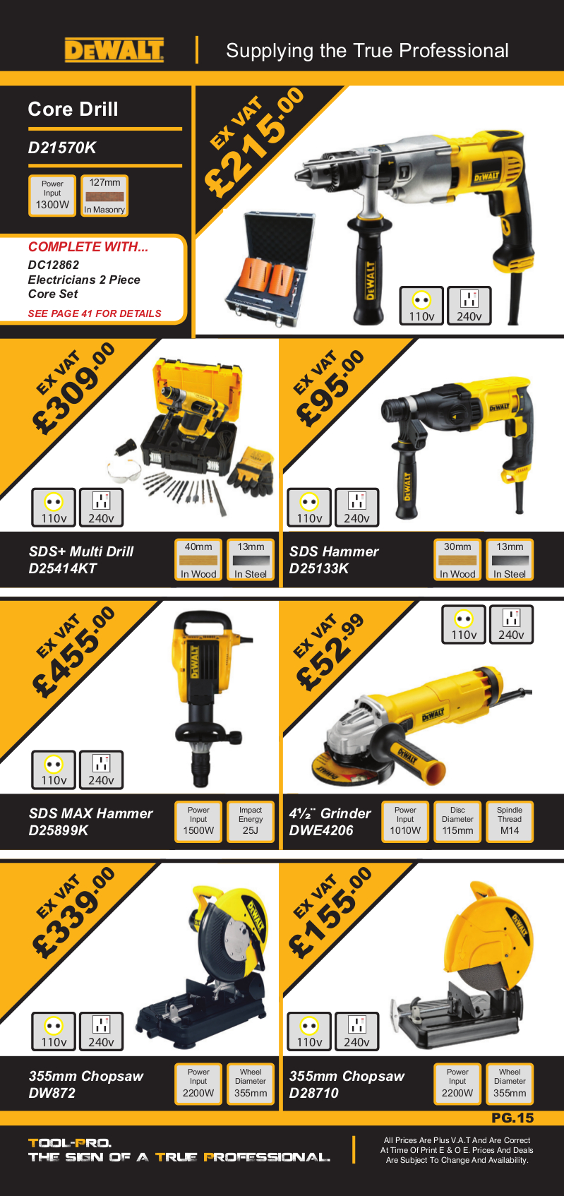 Tool-Pro Catalogue Page 15