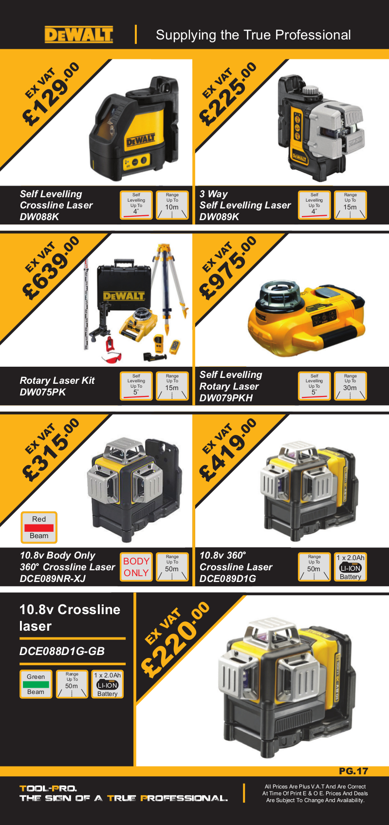 Tool-Pro Catalogue Page 17
