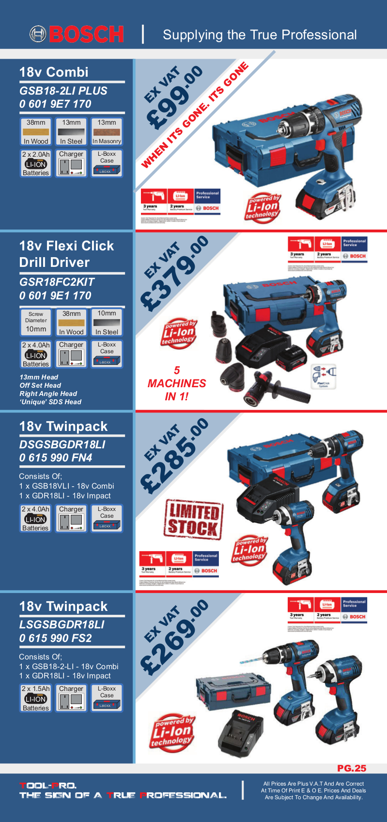 Tool-Pro Catalogue Page 25
